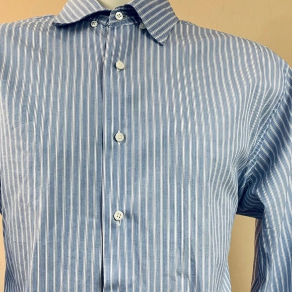 Fine European Tailoring Mens Large Button Up - Picture 3 of 7